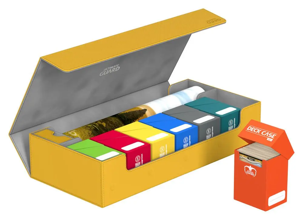 Ultimate Guard Superhive 550+ Standard Size XenoSkin Amber termékfotó