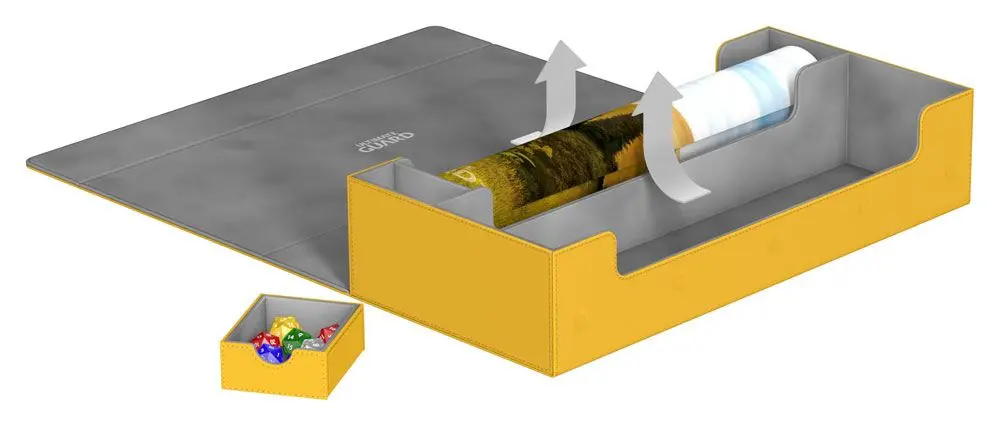 Ultimate Guard Superhive 550+ Standard Size XenoSkin Amber termékfotó