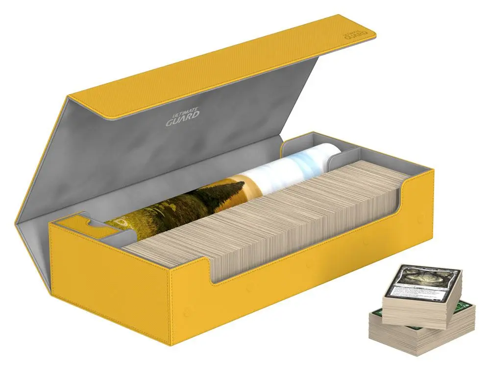 Ultimate Guard Superhive 550+ Standard Size XenoSkin Amber termékfotó