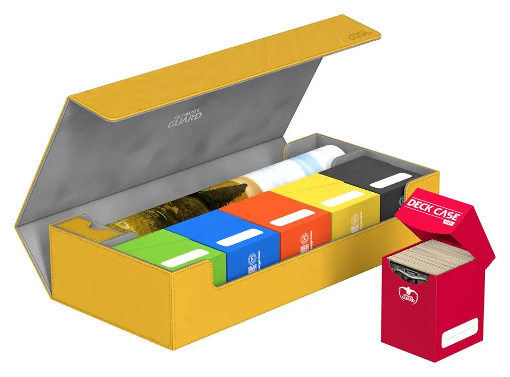 Ultimate Guard Superhive 550+ Standard Size XenoSkin Amber termékfotó