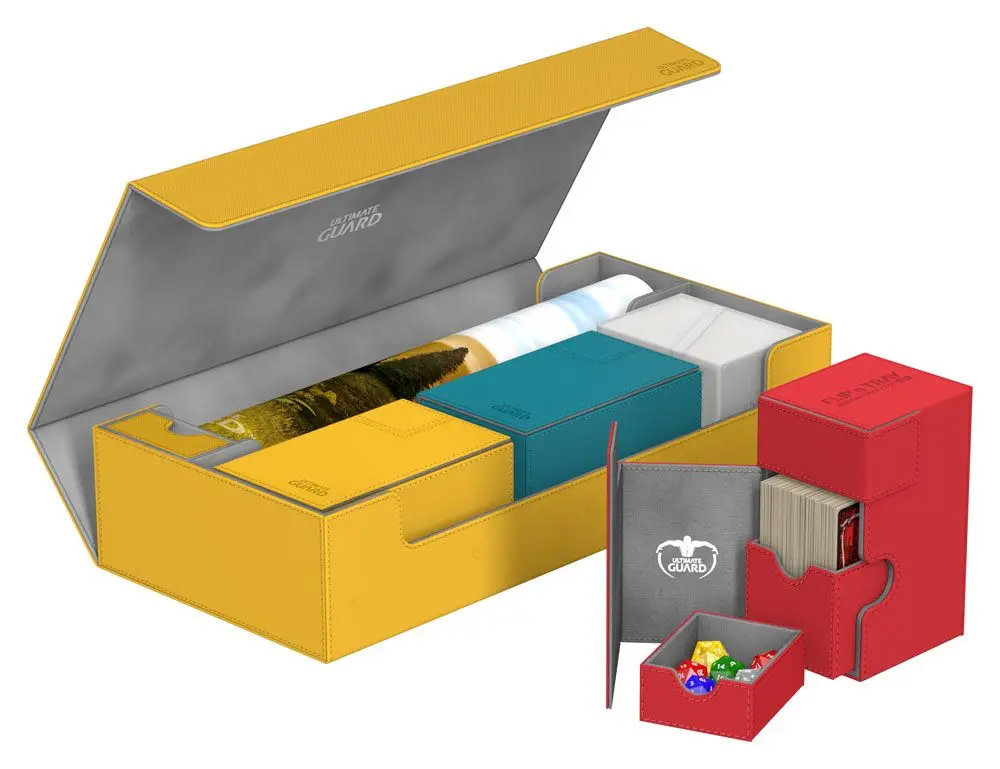 Ultimate Guard Superhive 550+ Standard Size XenoSkin Amber termékfotó