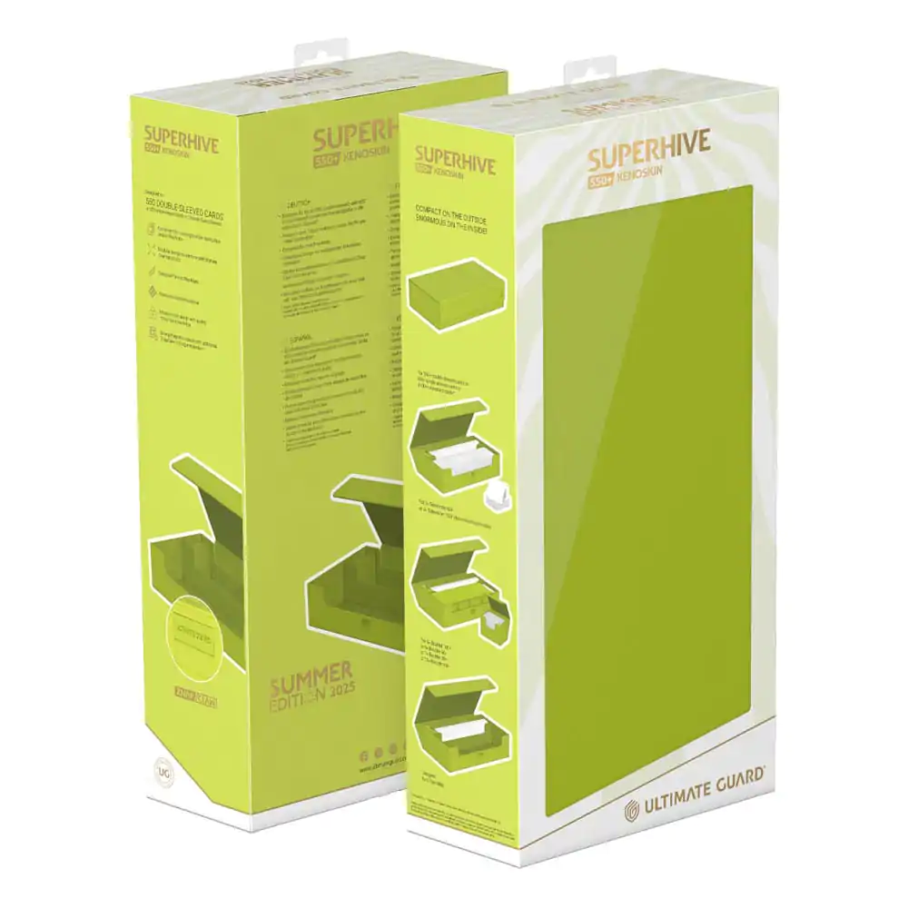Ultimate Guard Superhive 550+ Xenoskin &quot;Summer Edition 2025&quot; - Lime termékfotó