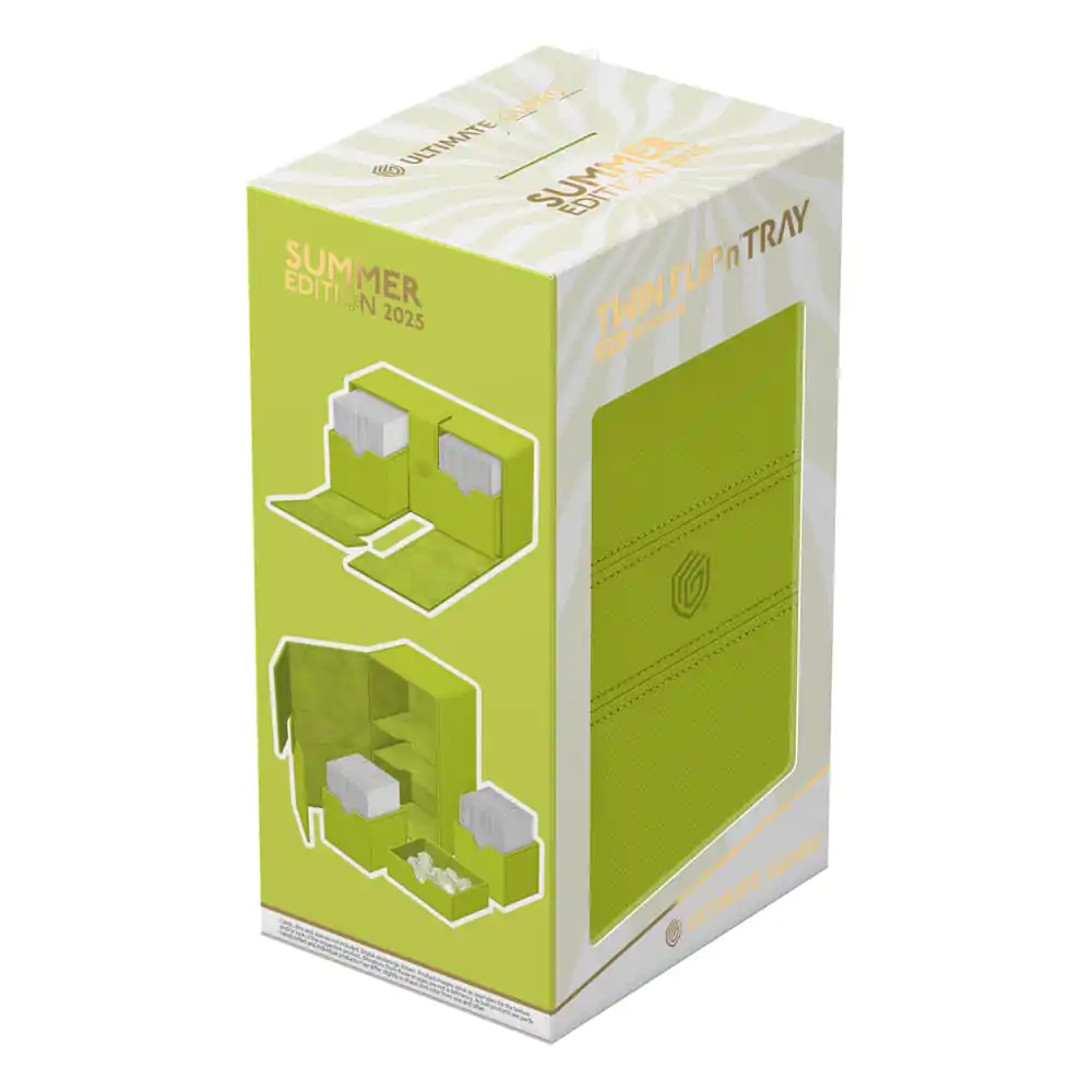 Ultimate Guard Twin Flip&#039;n&#039;Tray 200+ Xenoskin &quot;Summer Edition 2025&quot; - Lime termékfotó