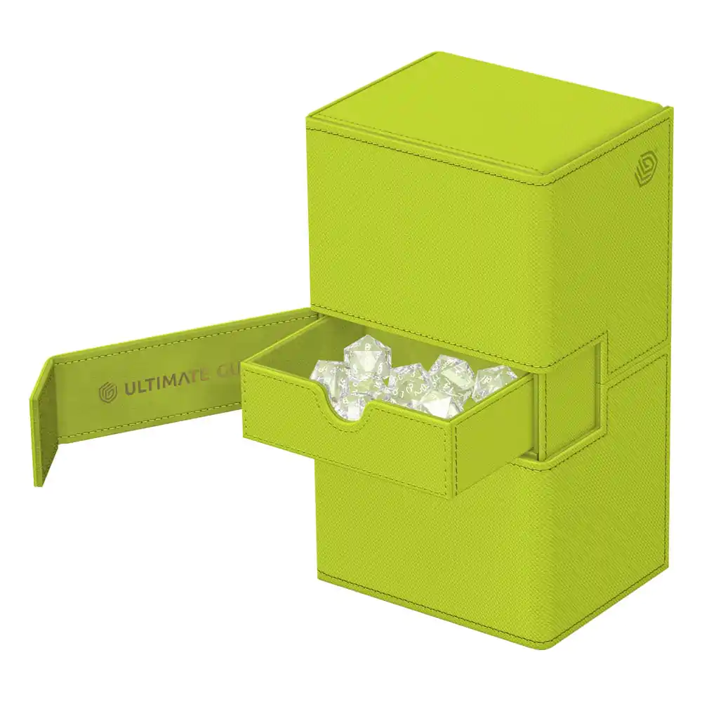 Ultimate Guard Twin Flip&#039;n&#039;Tray 200+ Xenoskin &quot;Summer Edition 2025&quot; - Lime termékfotó