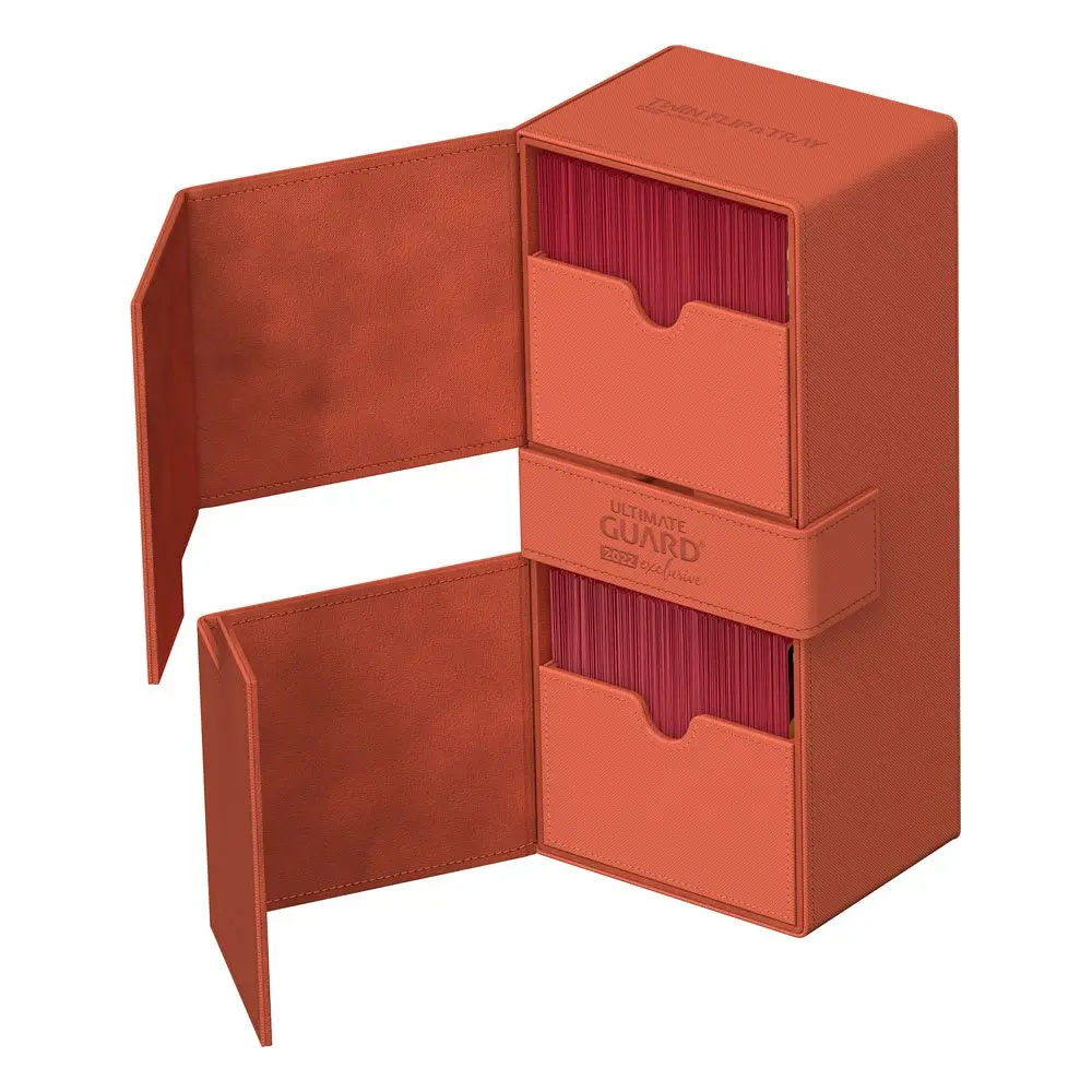 Ultimate Guard Twin Flip`n`Tray 266+ Xenoskin 2022 Exclusive Dark Orange termékfotó
