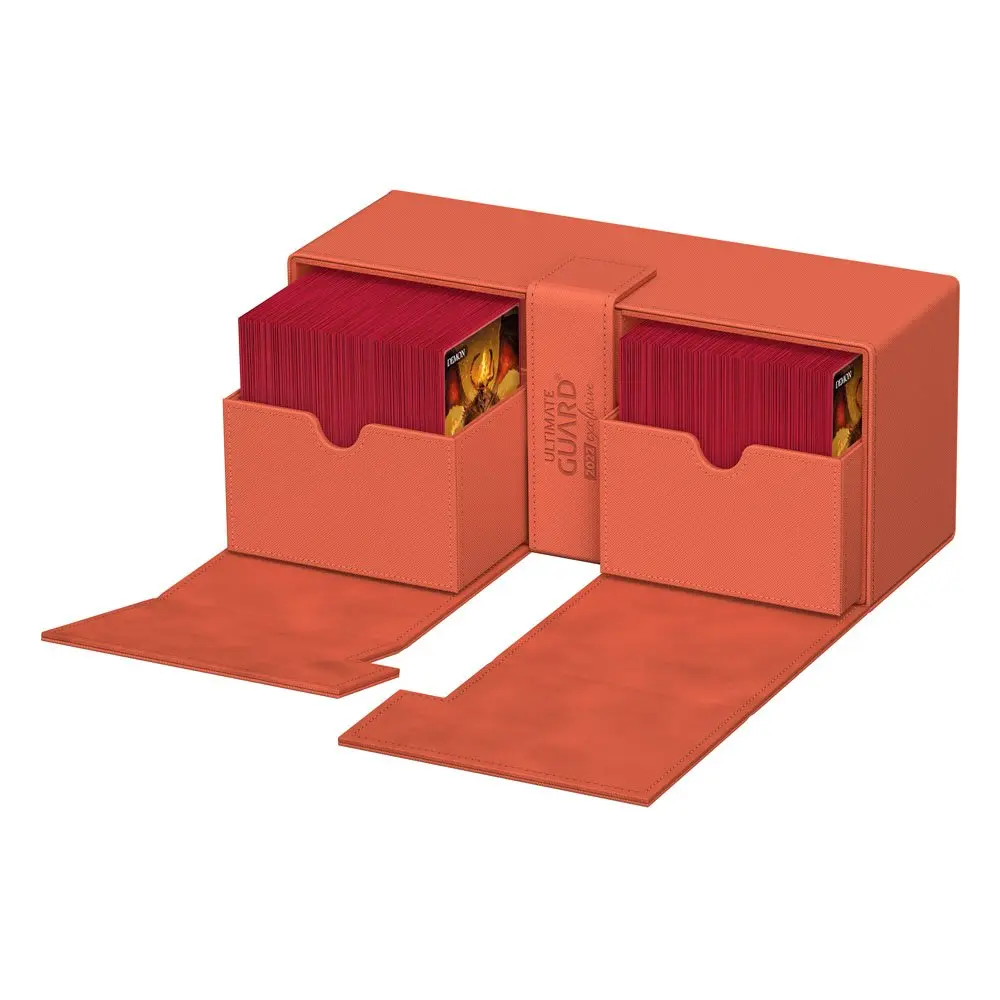 Ultimate Guard Twin Flip`n`Tray 266+ Xenoskin 2022 Exclusive Dark Orange termékfotó