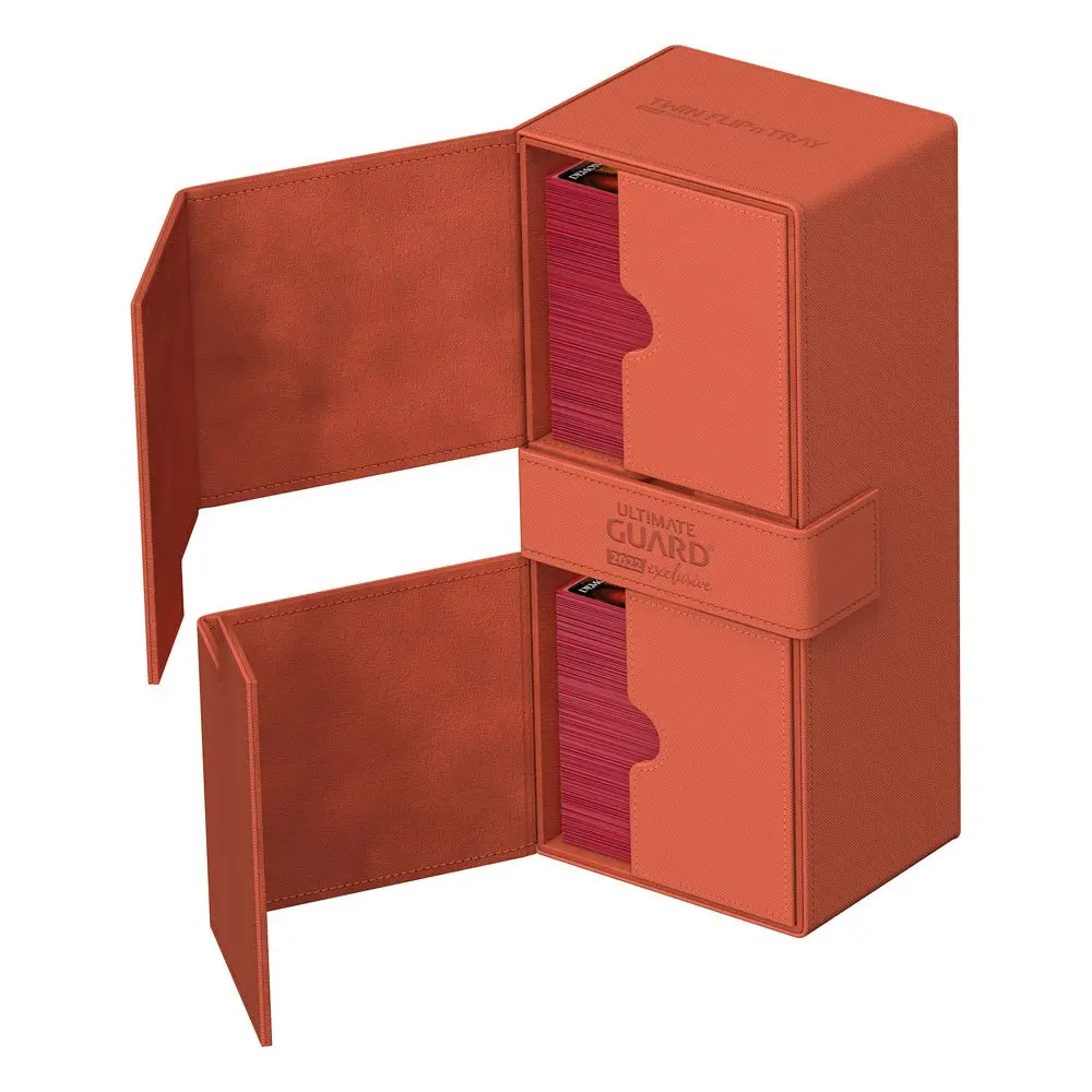 Ultimate Guard Twin Flip`n`Tray 266+ Xenoskin 2022 Exclusive Dark Orange termékfotó