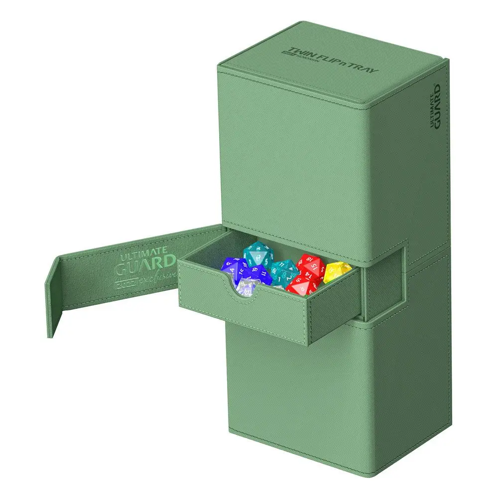 Ultimate Guard Twin Flip`n`Tray 266+ Xenoskin 2022 Exclusive Pastel Green termékfotó
