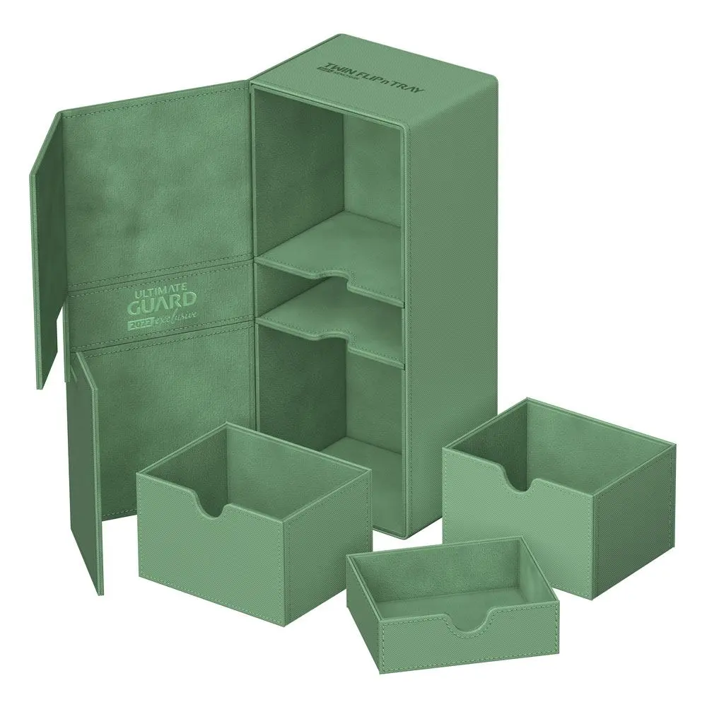 Ultimate Guard Twin Flip`n`Tray 266+ Xenoskin 2022 Exclusive Pastel Green termékfotó
