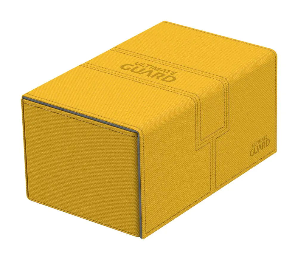 Ultimate Guard Twin Flip´n´Tray  Deck Case 160+ Standard Size XenoSkin Amber termékfotó