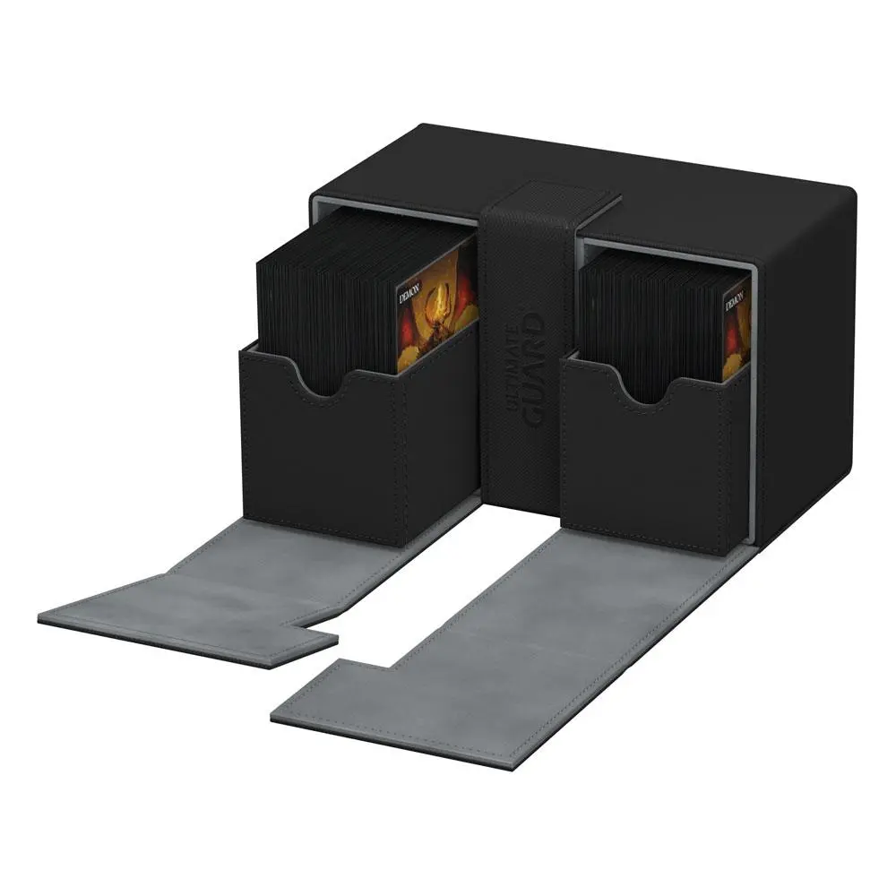 Ultimate Guard Twin Flip´n´Tray Deck Case 160+ Standard Size XenoSkin Black termékfotó