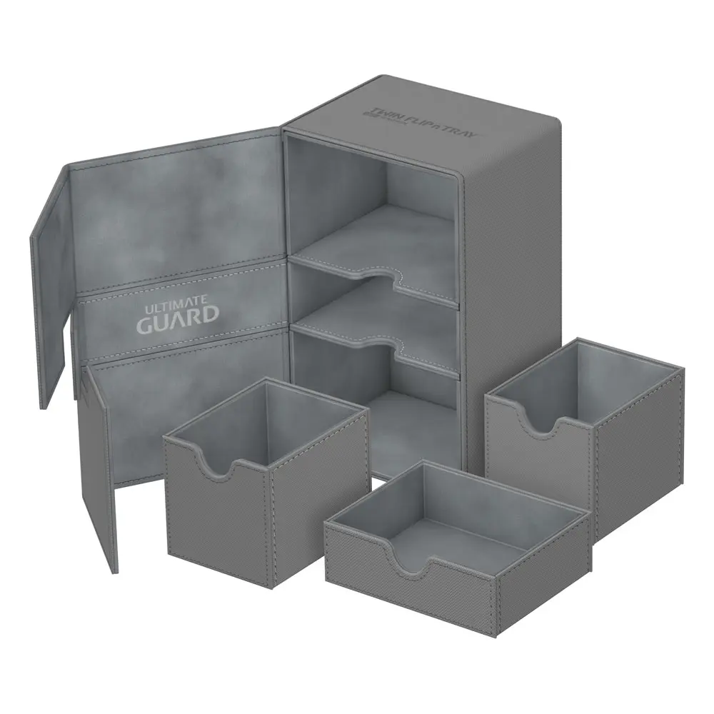 Ultimate Guard Twin Flip´n´Tray Deck Case 160+ Standard Size XenoSkin Grey termékfotó