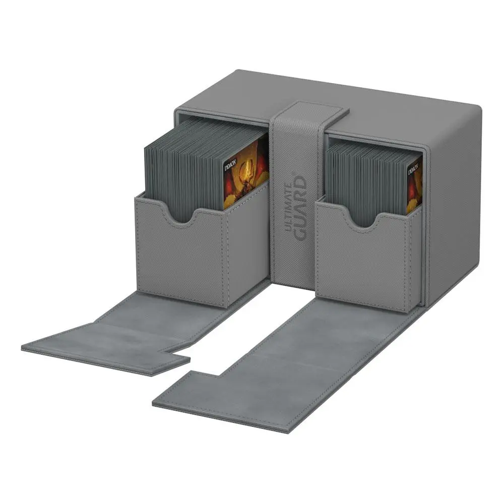 Ultimate Guard Twin Flip´n´Tray Deck Case 160+ Standard Size XenoSkin Grey termékfotó