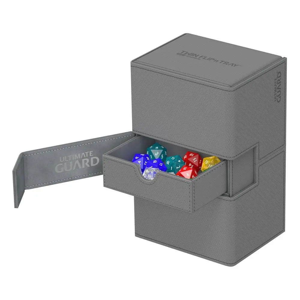 Ultimate Guard Twin Flip´n´Tray Deck Case 160+ Standard Size XenoSkin Grey termékfotó