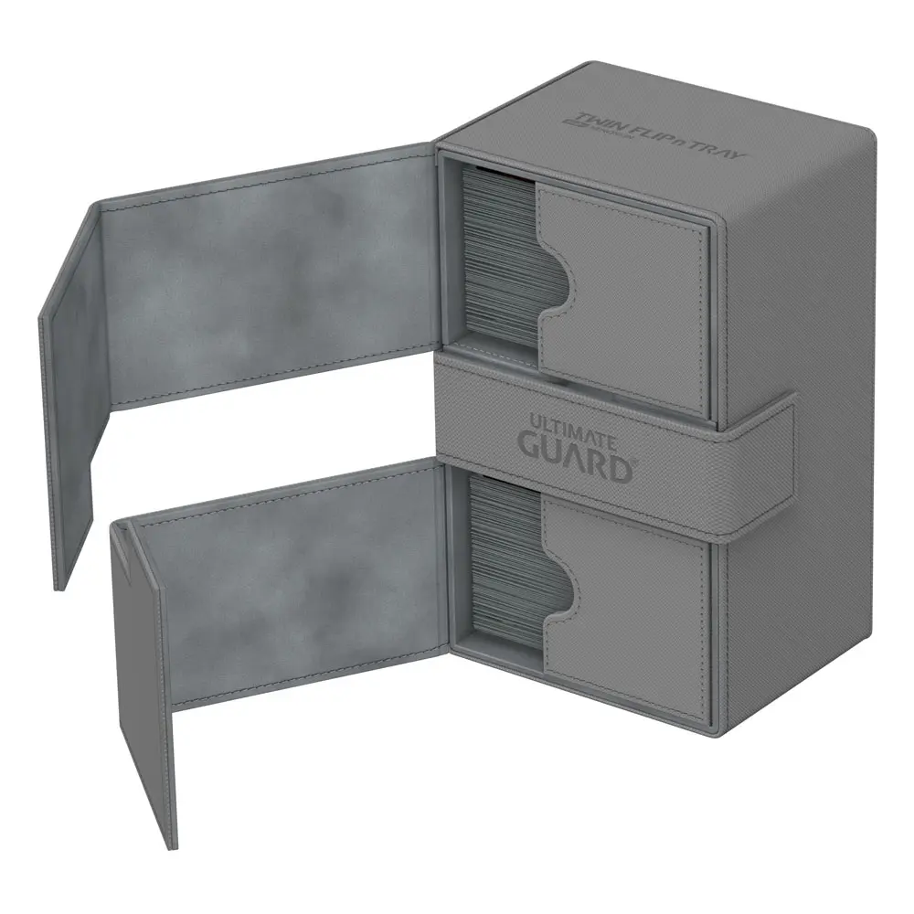 Ultimate Guard Twin Flip´n´Tray Deck Case 160+ Standard Size XenoSkin Grey termékfotó