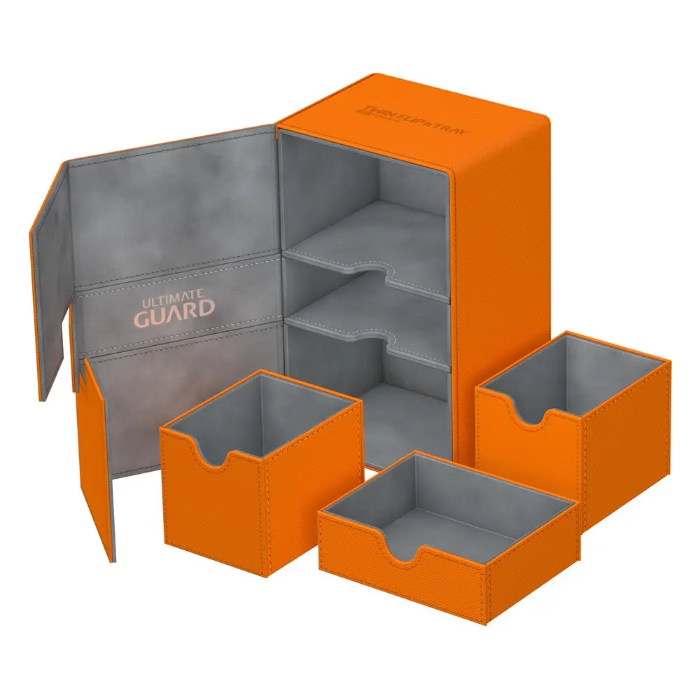 Ultimate Guard Twin Flip´n´Tray Deck Case 160+ Standard Size XenoSkin Orange termékfotó