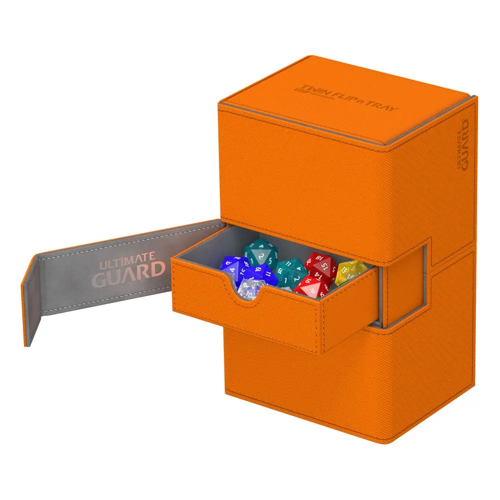 Ultimate Guard Twin Flip´n´Tray Deck Case 160+ Standard Size XenoSkin Orange termékfotó