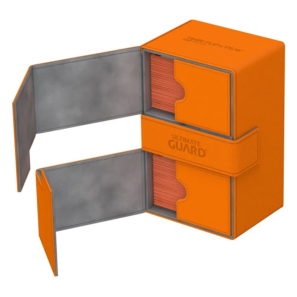 Ultimate Guard Twin Flip´n´Tray Deck Case 160+ Standard Size XenoSkin Orange termékfotó