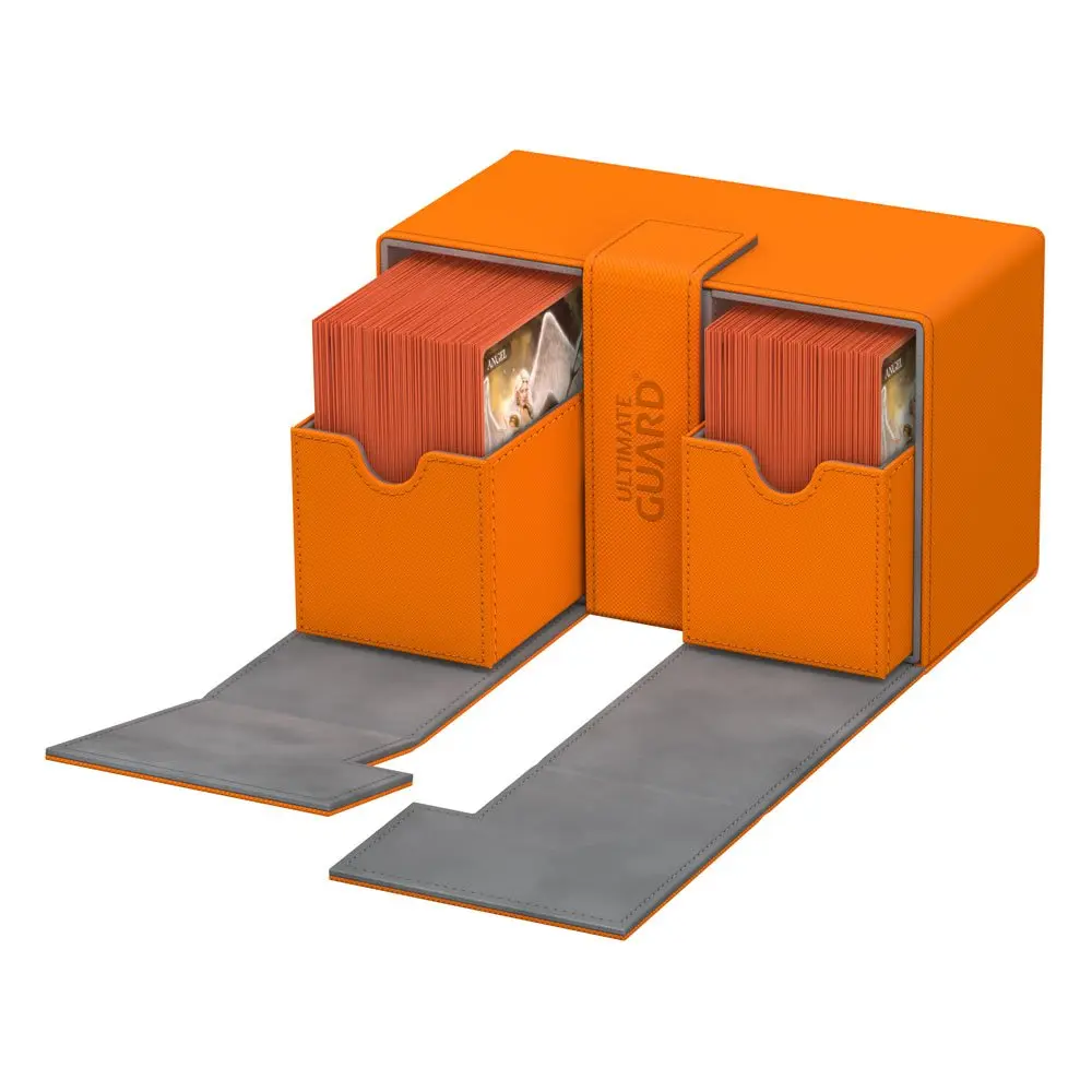 Ultimate Guard Twin Flip´n´Tray Deck Case 160+ Standard Size XenoSkin Orange termékfotó