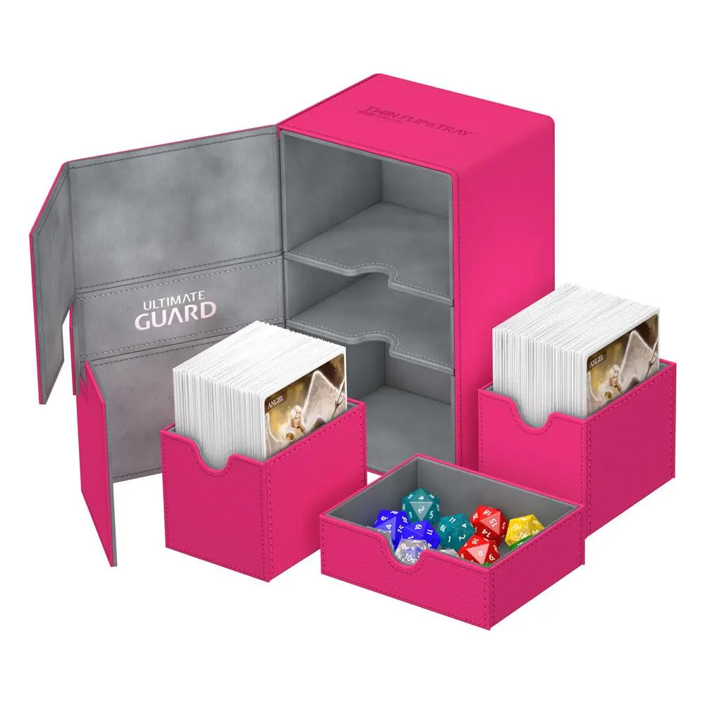 Ultimate Guard Twin Flip´n´Tray Deck Case 160+ Standard Size XenoSkin Pink termékfotó