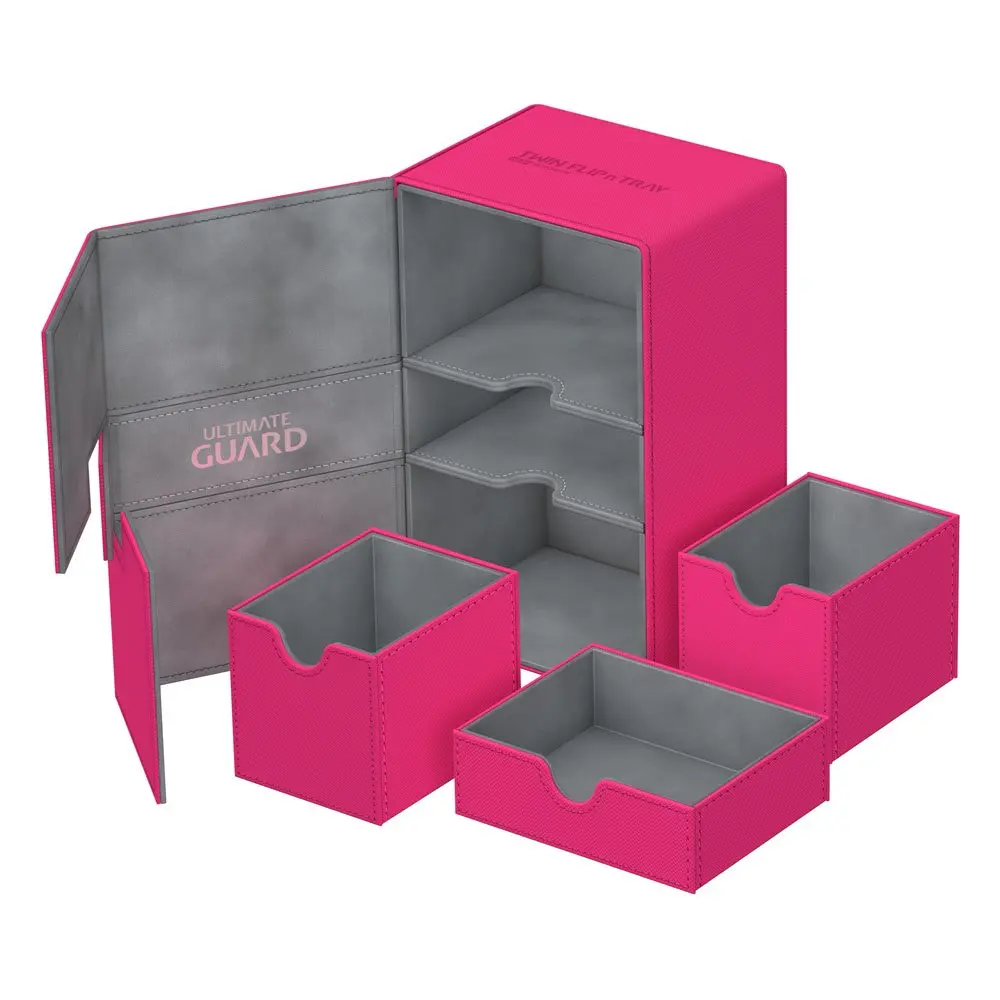 Ultimate Guard Twin Flip´n´Tray Deck Case 160+ Standard Size XenoSkin Pink termékfotó