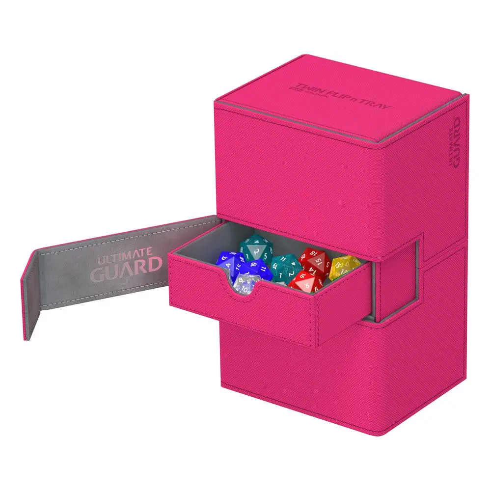 Ultimate Guard Twin Flip´n´Tray Deck Case 160+ Standard Size XenoSkin Pink termékfotó