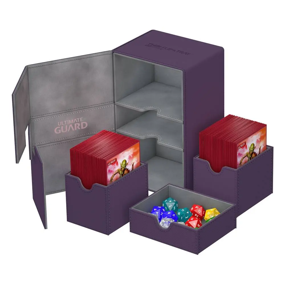Ultimate Guard Twin Flip´n´Tray Deck Case 160+ Standard Size XenoSkin Purple termékfotó