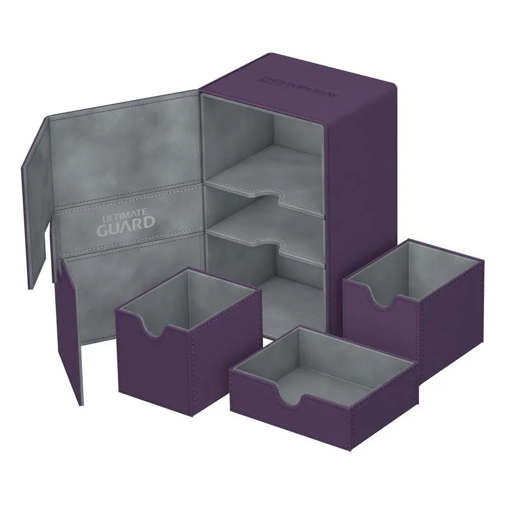 Ultimate Guard Twin Flip´n´Tray Deck Case 160+ Standard Size XenoSkin Purple termékfotó