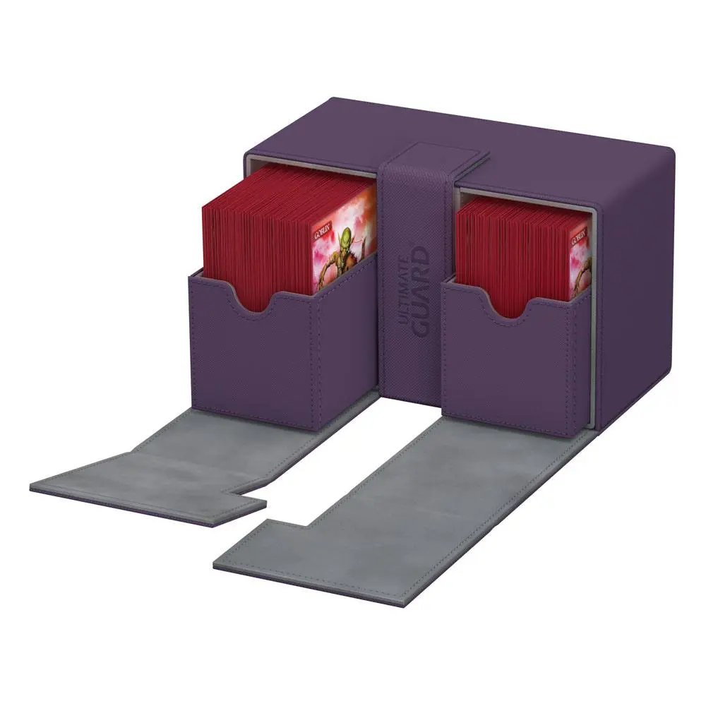 Ultimate Guard Twin Flip´n´Tray Deck Case 160+ Standard Size XenoSkin Purple termékfotó