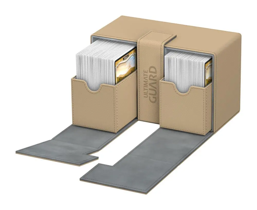 Ultimate Guard Twin Flip´n´Tray Deck Case 160+ Standard Size XenoSkin Sand termékfotó
