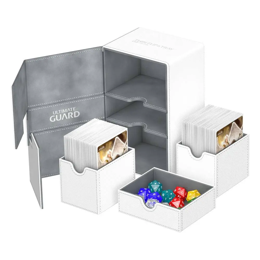 Ultimate Guard Twin Flip´n´Tray Deck Case 160+ Standard Size XenoSkin White termékfotó