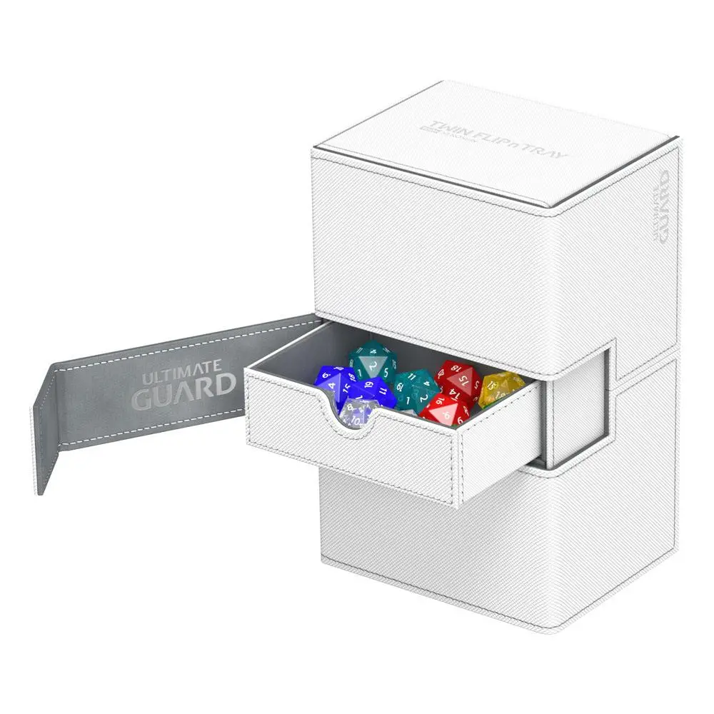 Ultimate Guard Twin Flip´n´Tray Deck Case 160+ Standard Size XenoSkin White termékfotó