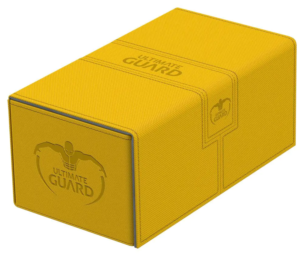 Ultimate Guard Twin Flip´n´Tray Deck Case 200+ Standard Size XenoSkin Amber termékfotó