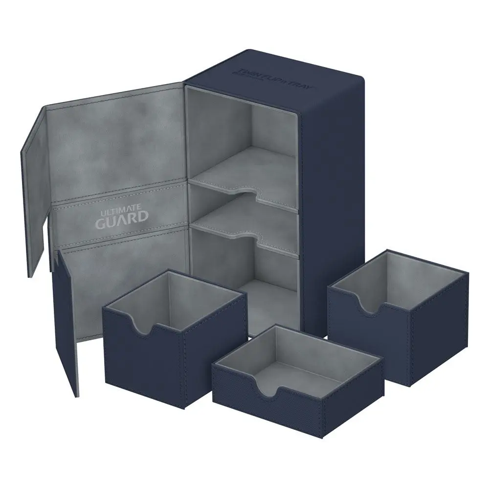 Ultimate Guard Twin Flip´n´Tray Deck Case 200+ Standard Size XenoSkin Blue termékfotó