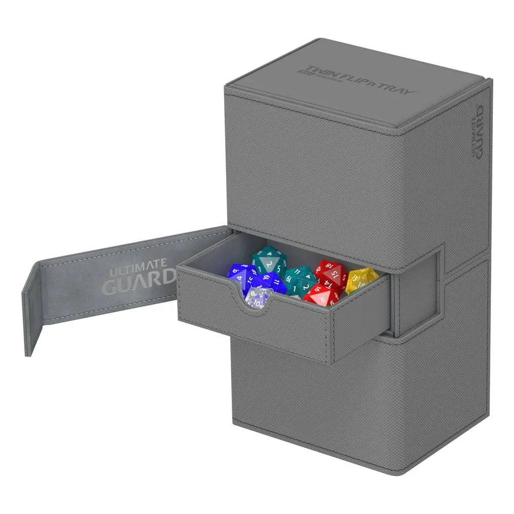 Ultimate Guard Twin Flip´n´Tray Deck Case 200+ Standard Size XenoSkin Grey termékfotó