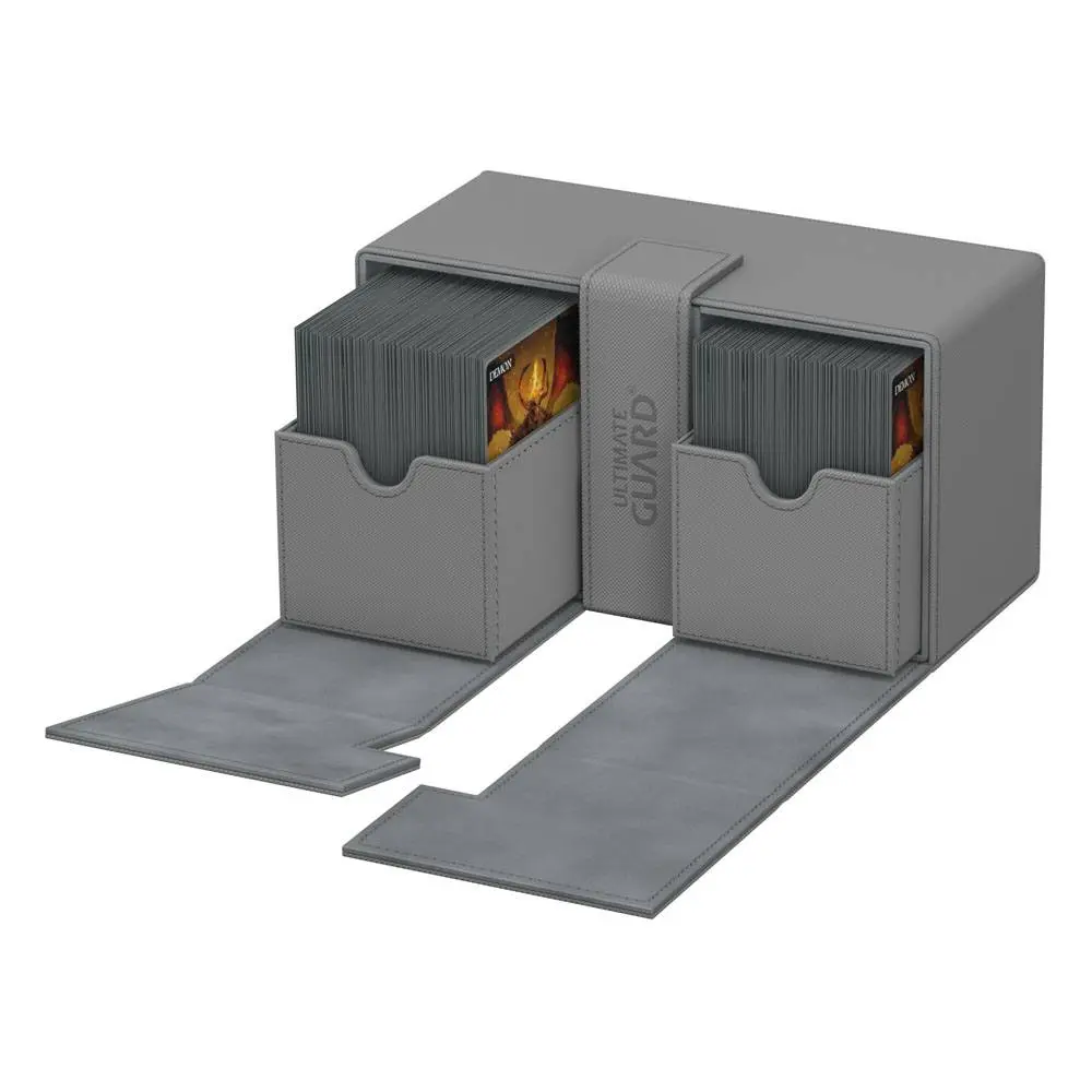 Ultimate Guard Twin Flip´n´Tray Deck Case 200+ Standard Size XenoSkin Grey termékfotó