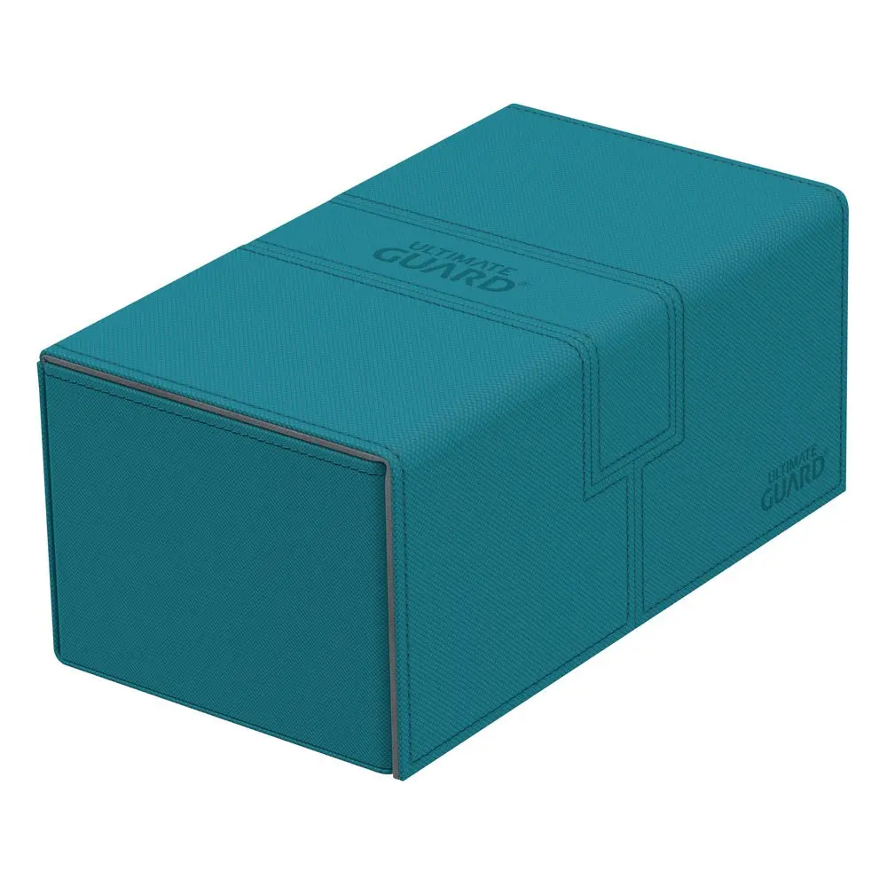 Ultimate Guard Twin Flip´n´Tray Deck Case 200+ Standard Size XenoSkin Petrol Blue termékfotó