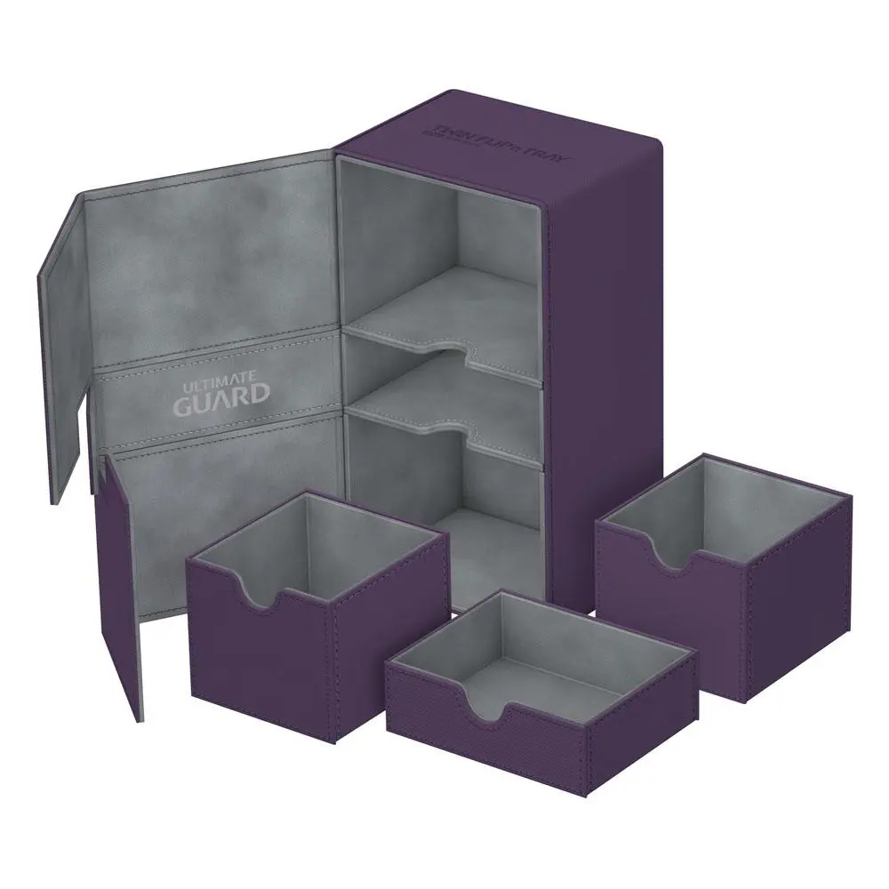 Ultimate Guard Twin Flip´n´Tray Deck Case 200+ Standard Size XenoSkin Purple termékfotó