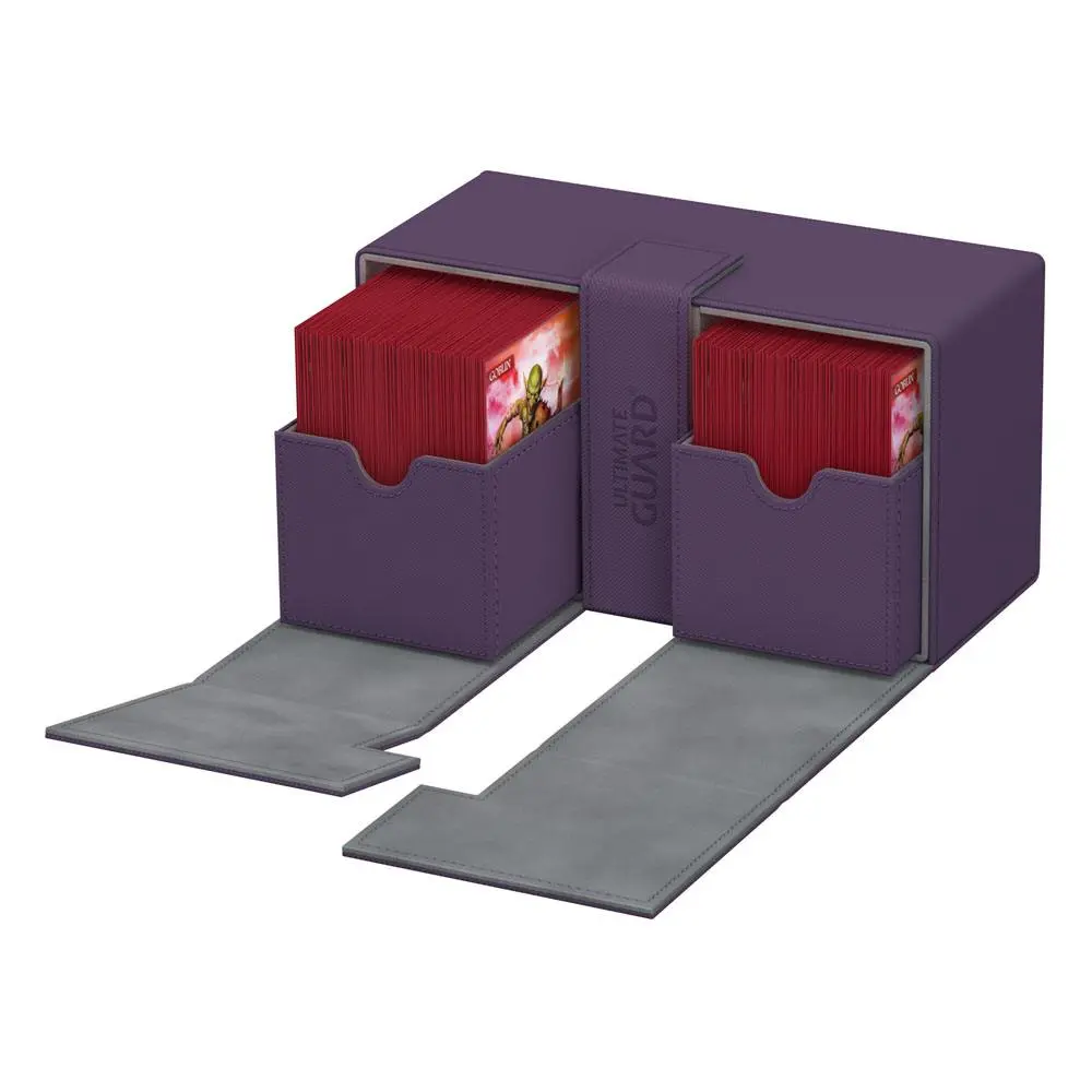 Ultimate Guard Twin Flip´n´Tray Deck Case 200+ Standard Size XenoSkin Purple termékfotó
