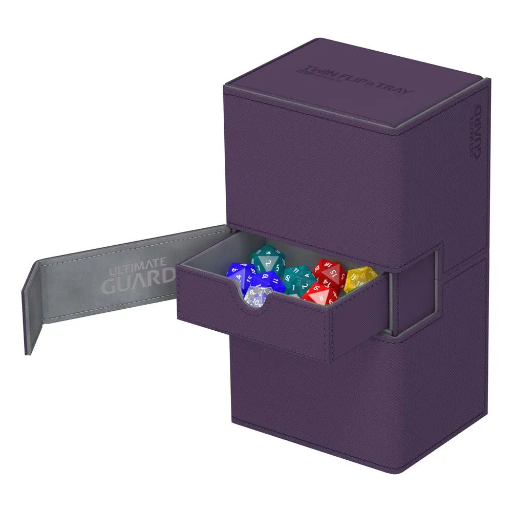 Ultimate Guard Twin Flip´n´Tray Deck Case 200+ Standard Size XenoSkin Purple termékfotó