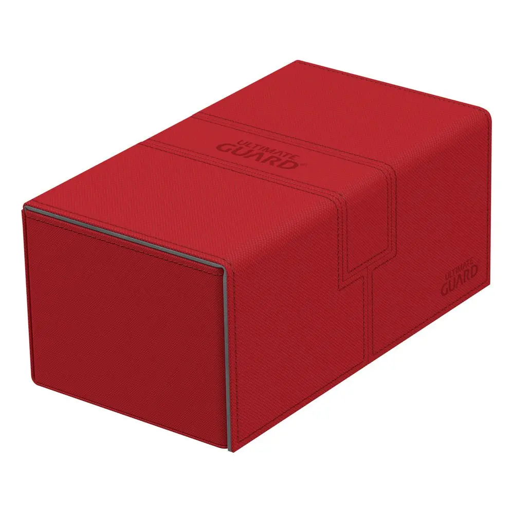 Ultimate Guard Twin Flip´n´Tray Deck Case 200+ Standard Size XenoSkin Red termékfotó