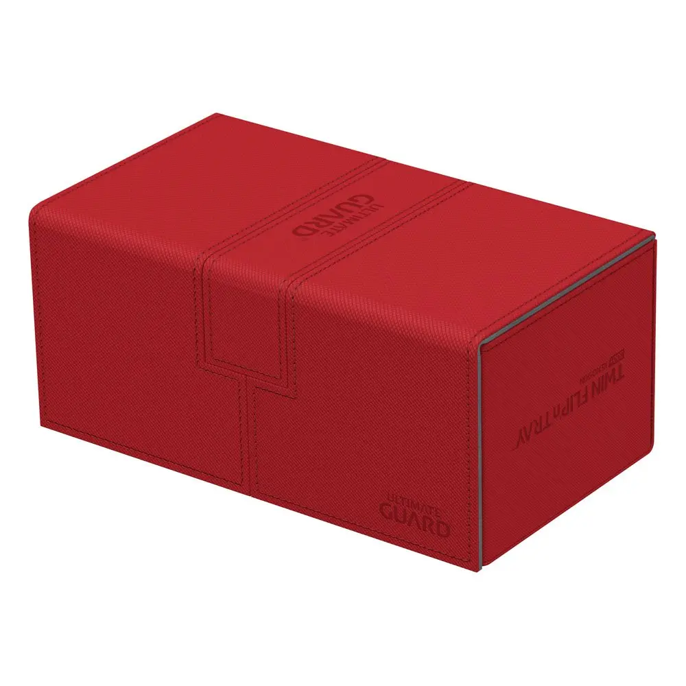 Ultimate Guard Twin Flip´n´Tray Deck Case 200+ Standard Size XenoSkin Red termékfotó