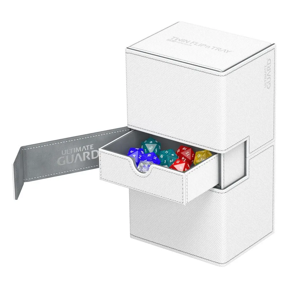 Ultimate Guard Twin Flip´n´Tray Deck Case 200+ Standard Size XenoSkin White termékfotó
