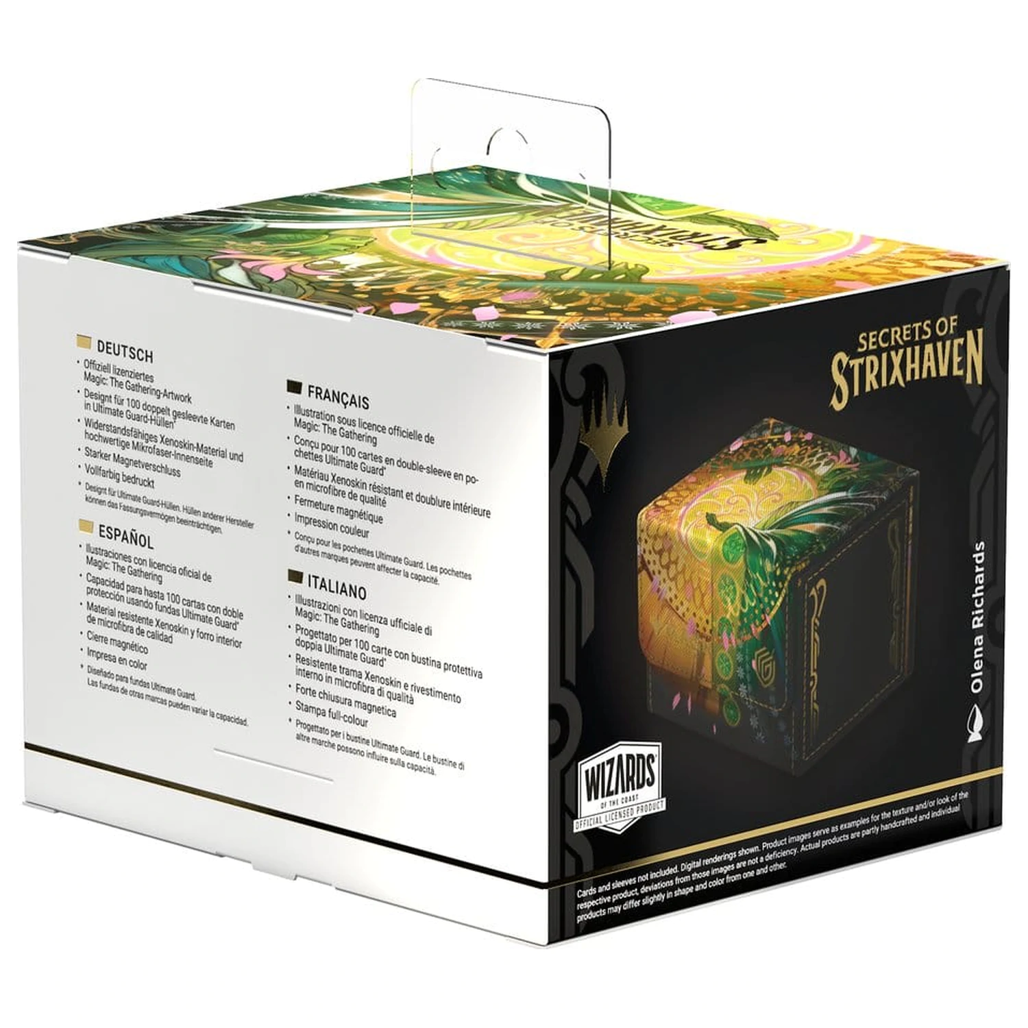 Ultimate Guard Sidewinder 100+ Xenoskin Magic: The Gathering "Secrets of Strixhaven" - Veil of Summer pakli doboz termékfotó