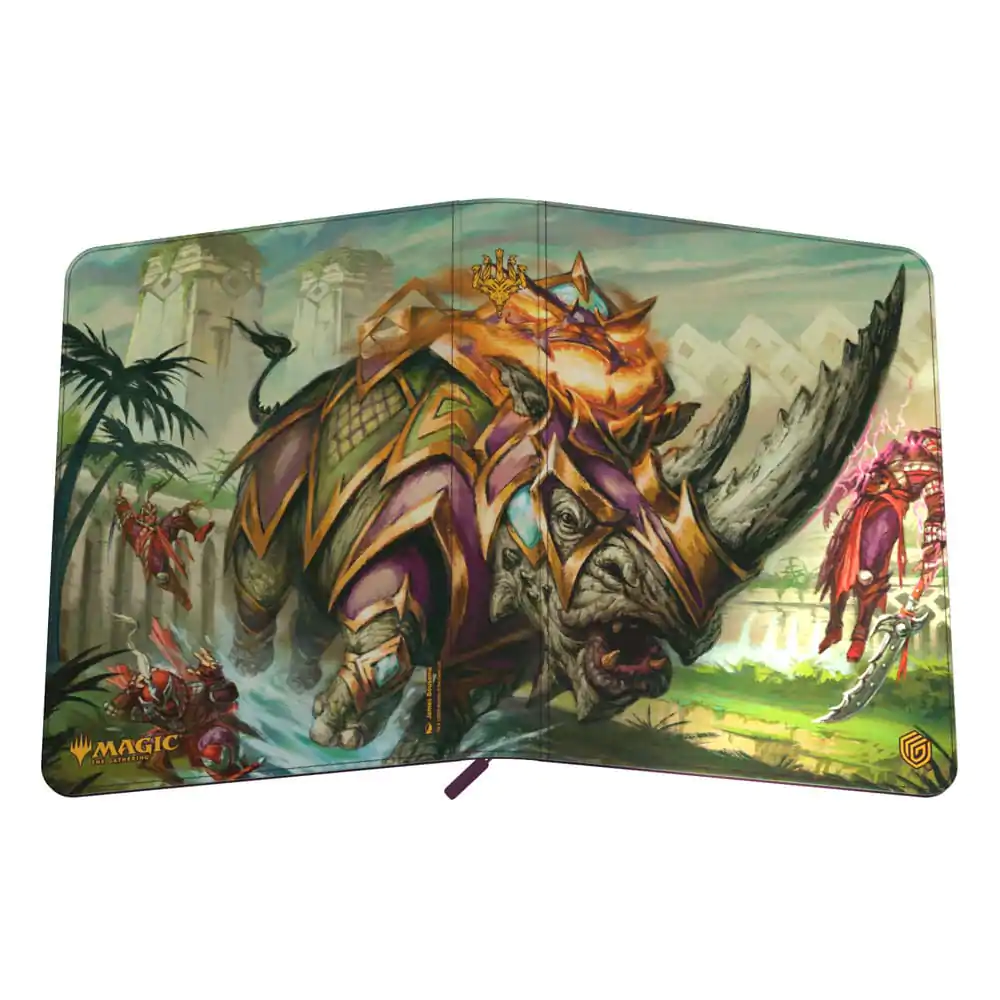 Ultimate Guard Zipfolio 360 Xenoskin Magic: The Gathering "Tarkir: Dragonstorm" - Skirmish Rhino - 360 férőhelyes gyűjtőalbum termékfotó