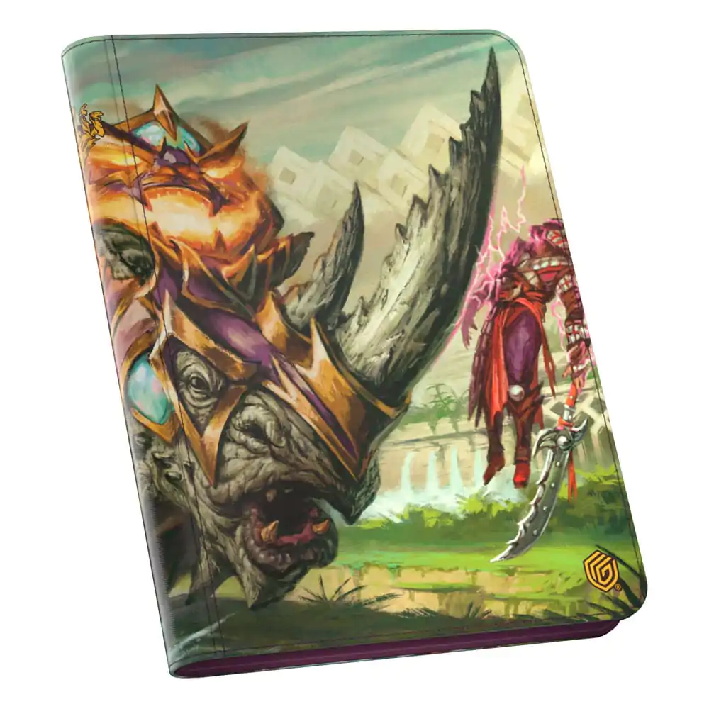 Ultimate Guard Zipfolio 360 Xenoskin Magic: The Gathering "Tarkir: Dragonstorm" - Skirmish Rhino - 360 férőhelyes gyűjtőalbum termékfotó