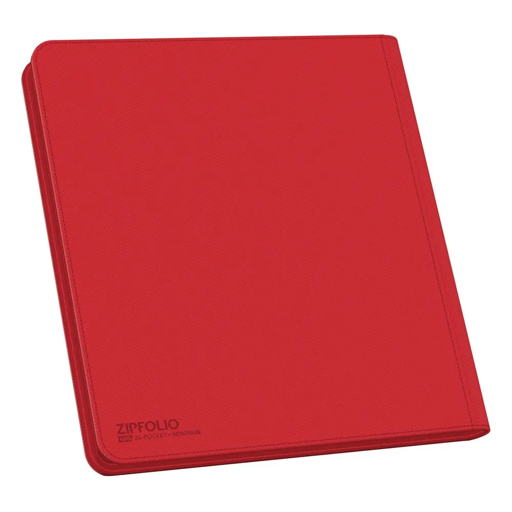 Ultimate Guard Zipfolio 480 - 24-Pocket XenoSkin (Quadrow) - Red termékfotó