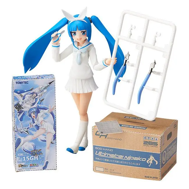 Ultimate! Nipako-chan figma Nipako akciófigura 13 cm termékfotó