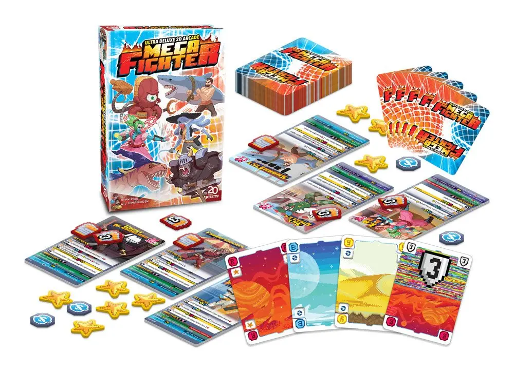 Ultra Deluxe 2D Arcade Mega Fighter Angol nyelvű kártyajáték termékfotó