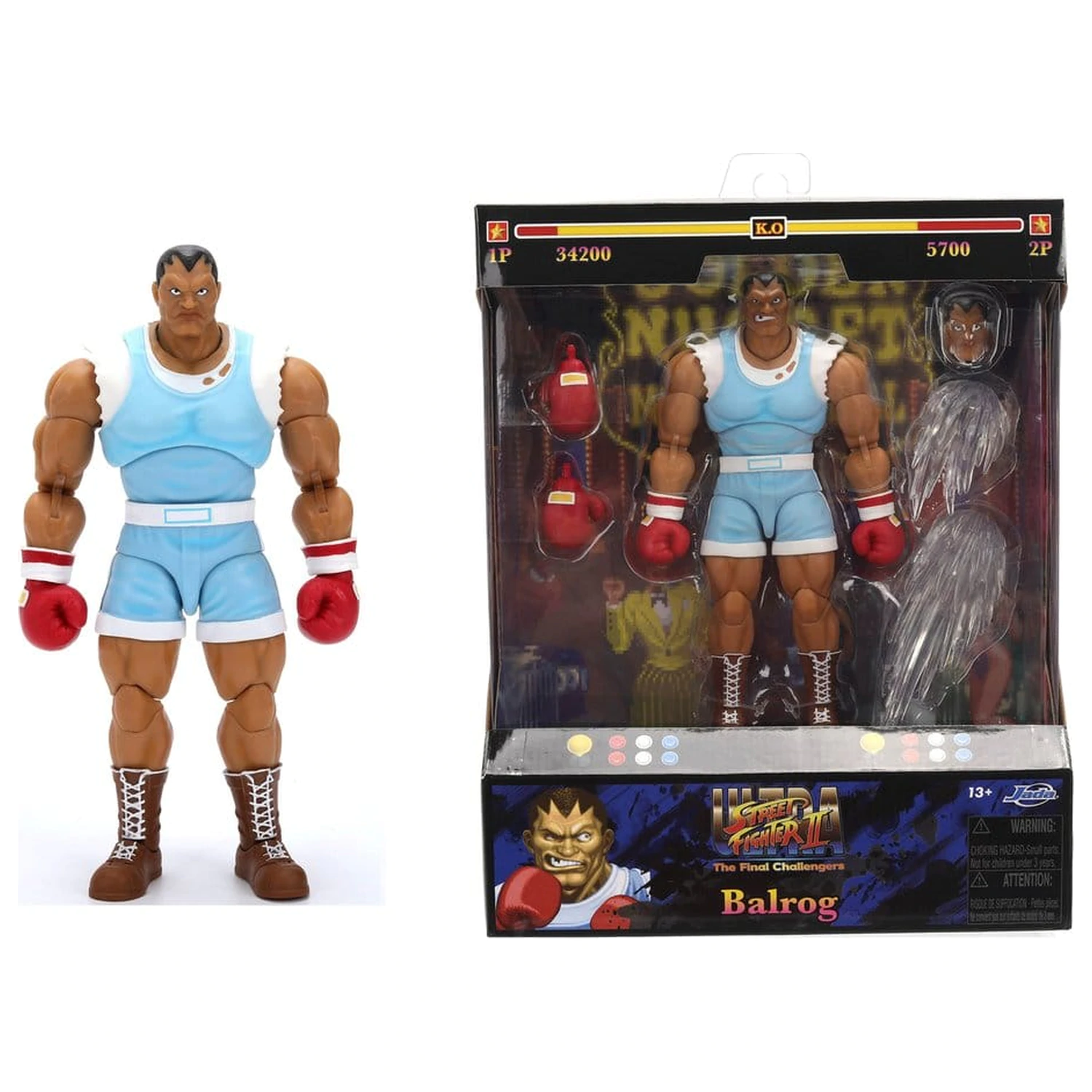 Ultra Street Fighter II: The Final Challengers 1/12 Balrog akciófigura 17 cm   termékfotó
